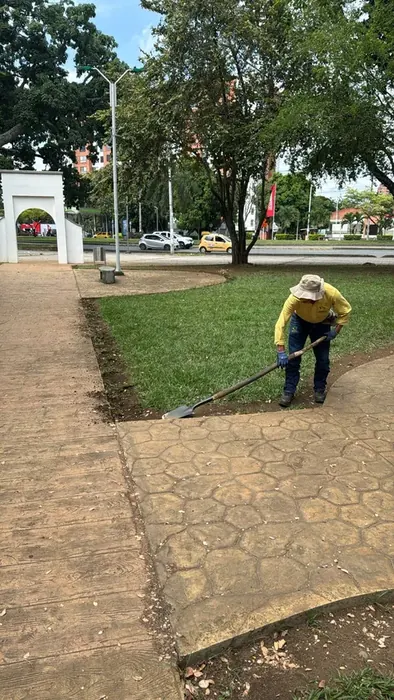 Bordeo y delimitación de zonas verdes · Bordeo, Colombia Agroforestal