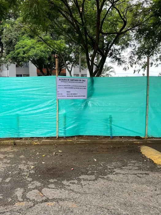 Construcción y mantenimiento de canchas y parques · Canchas y parques, Colombia Agroforestal