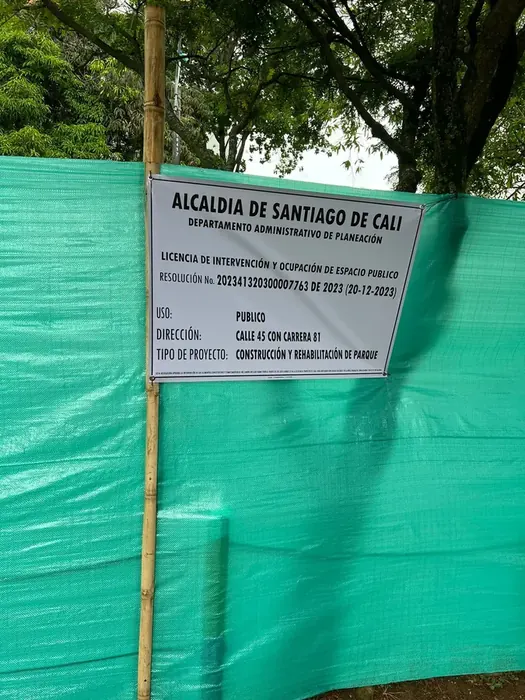 Construcción y mantenimiento de canchas y parques · Canchas y parques, Colombia Agroforestal